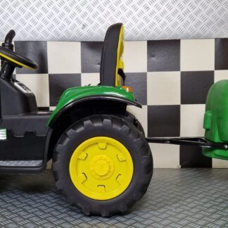 TRACTOR INFANTIL 12V CON DEPÓSITO DE AGUA, RC PARENTAL - KI4TRACTORAGU